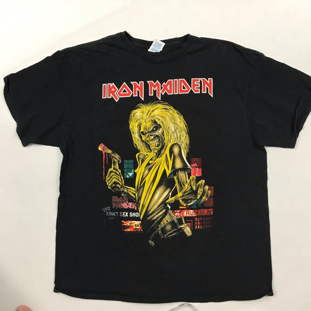Vintage Iron Maiden Tour shirt